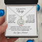 To My Beautiful Wife | Eternal Hope Necklace