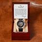 To My Husband | Men's Openwork Watch