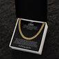 To My Son | Cuban Link Chain
