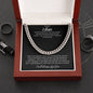 To My Son | Cuban Link Chain