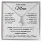 To My Loving Mom | Alluring Beauty Necklace
