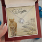 To My Daughter | Love Knot Necklace