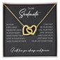 To My Soulmate | Interlocking Hearts necklace