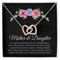 Mother & Daughter Linking Hearts Necklace