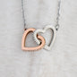 Mother & Daughter Linking Hearts Necklace