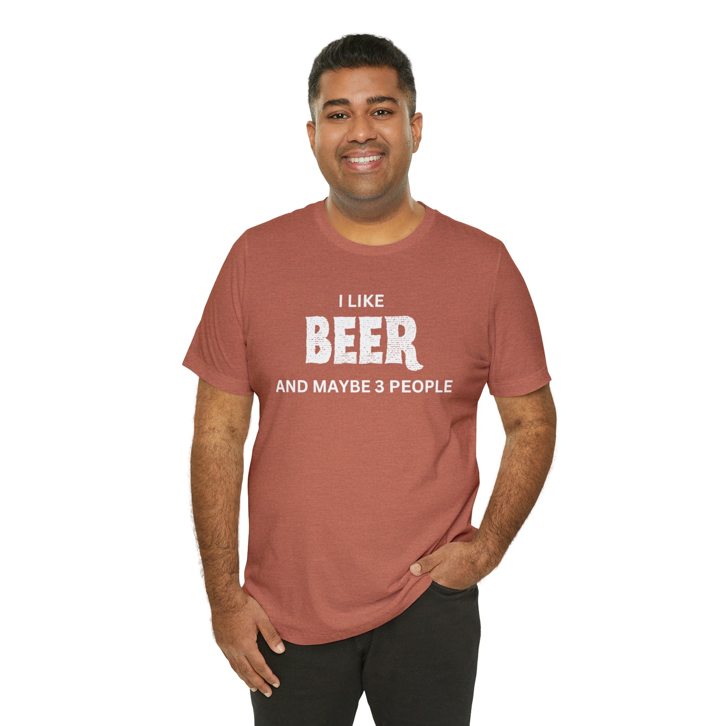 I Like Beer - Unisex Jersey Short Sleeve Tee