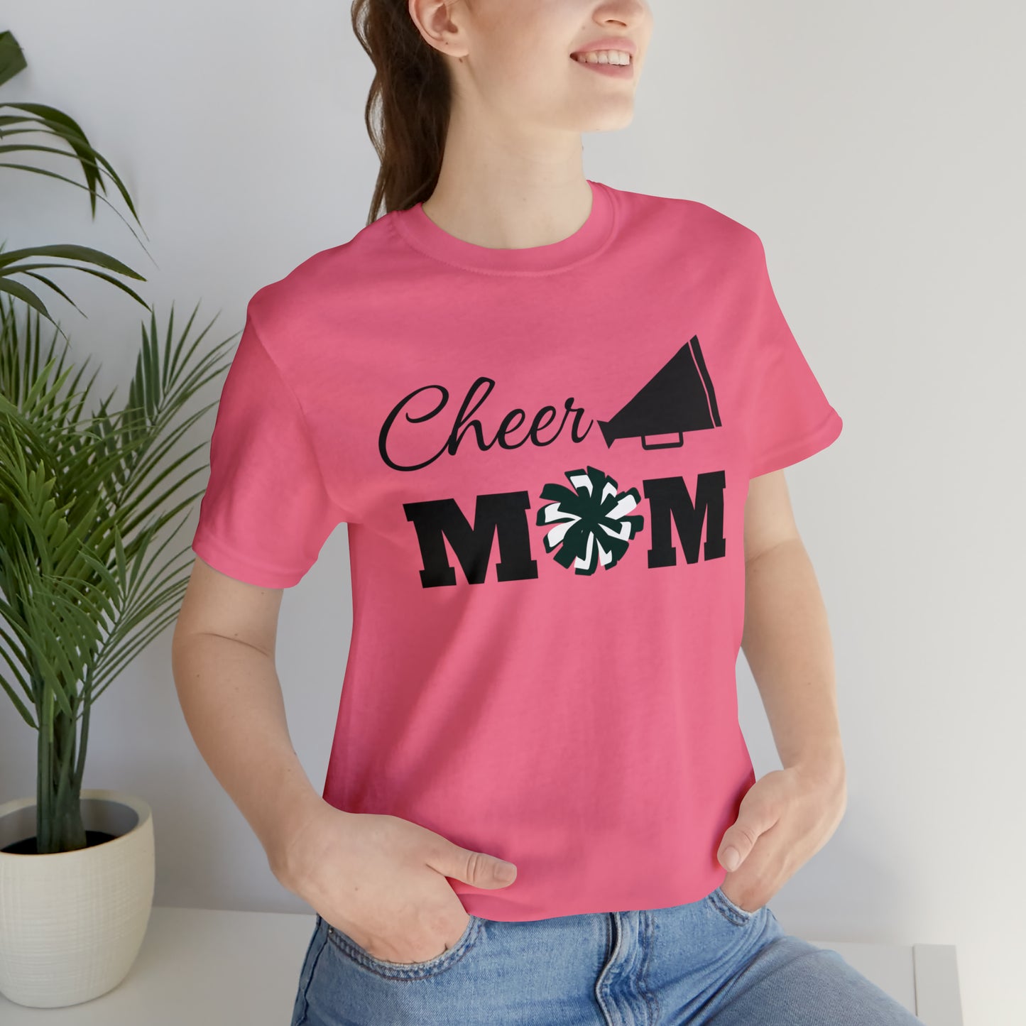 Cheer Mom - Unisex Jersey Short Sleeve Tee