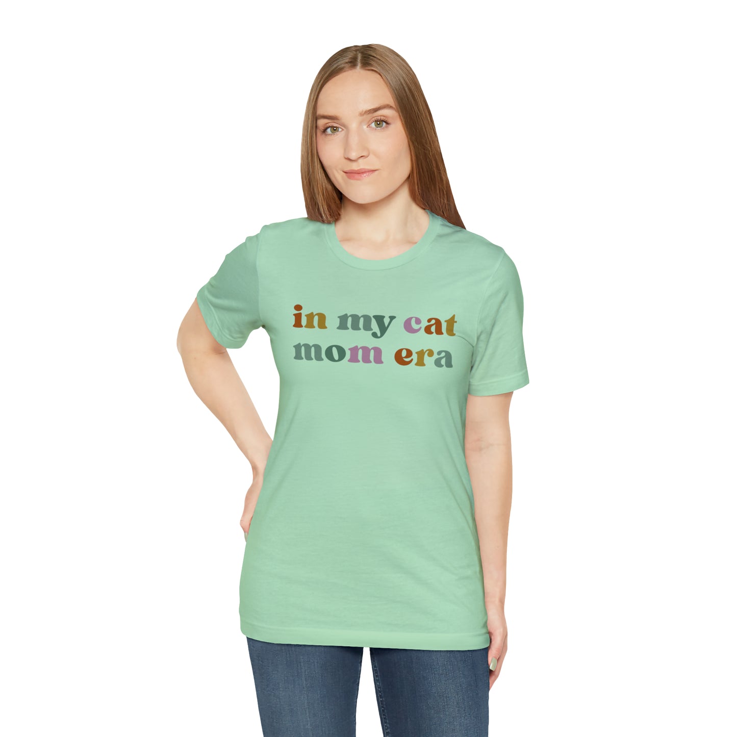 In My Cat Mom Era | Unisex Jersey Short Sleeve Tee