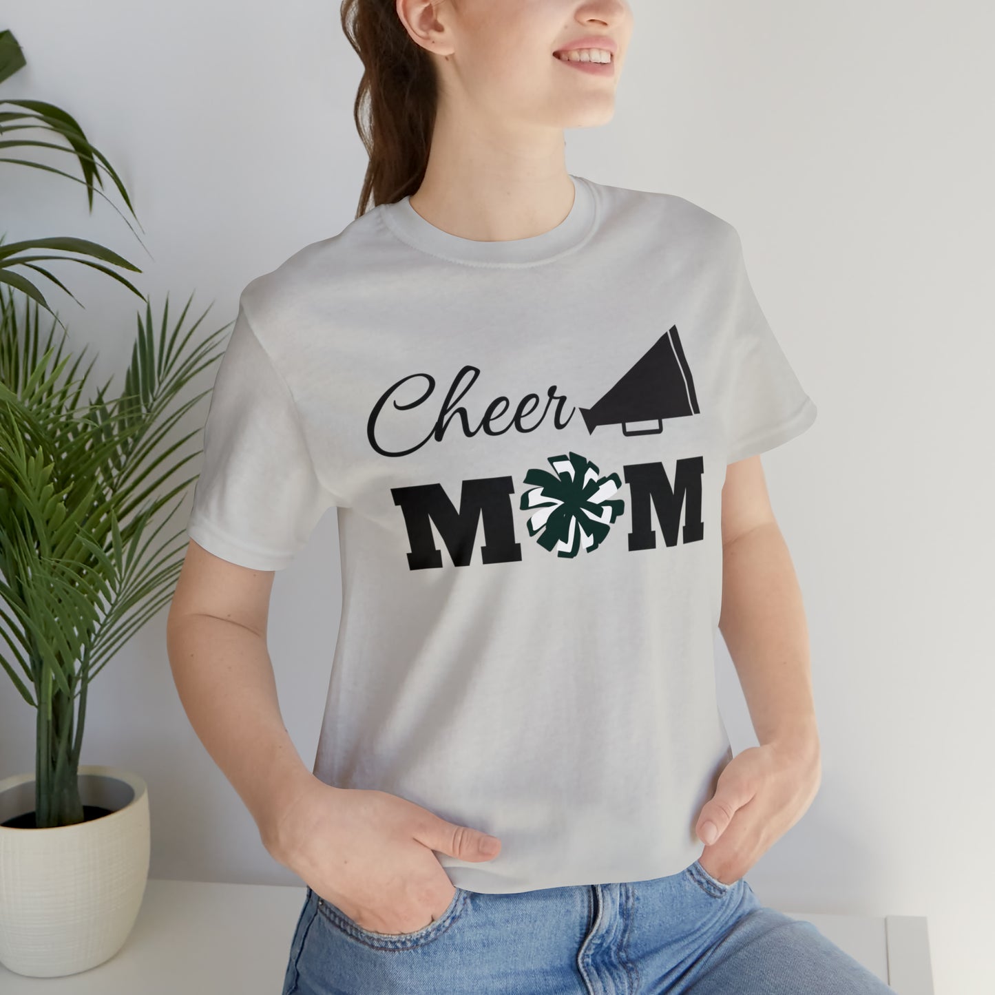 Cheer Mom - Unisex Jersey Short Sleeve Tee