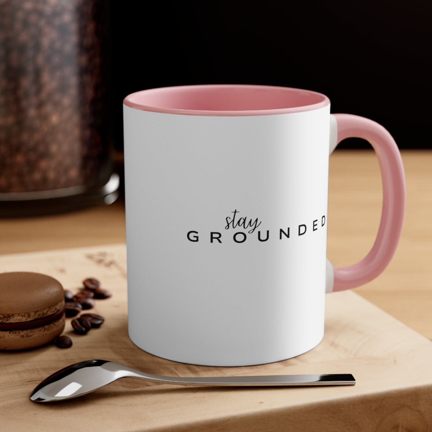 Stay Grounded | Accent Coffee Mug, 11oz