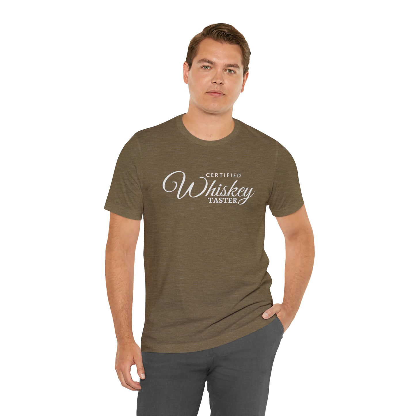 Certified Whiskey Taster - Unisex Jersey Short Sleeve Tee