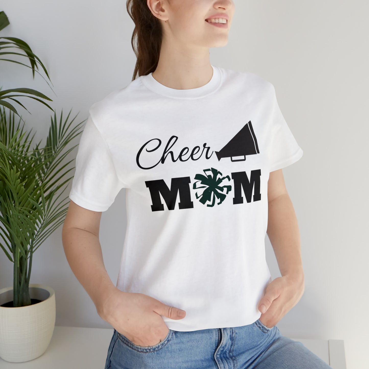 Cheer Mom - Unisex Jersey Short Sleeve Tee