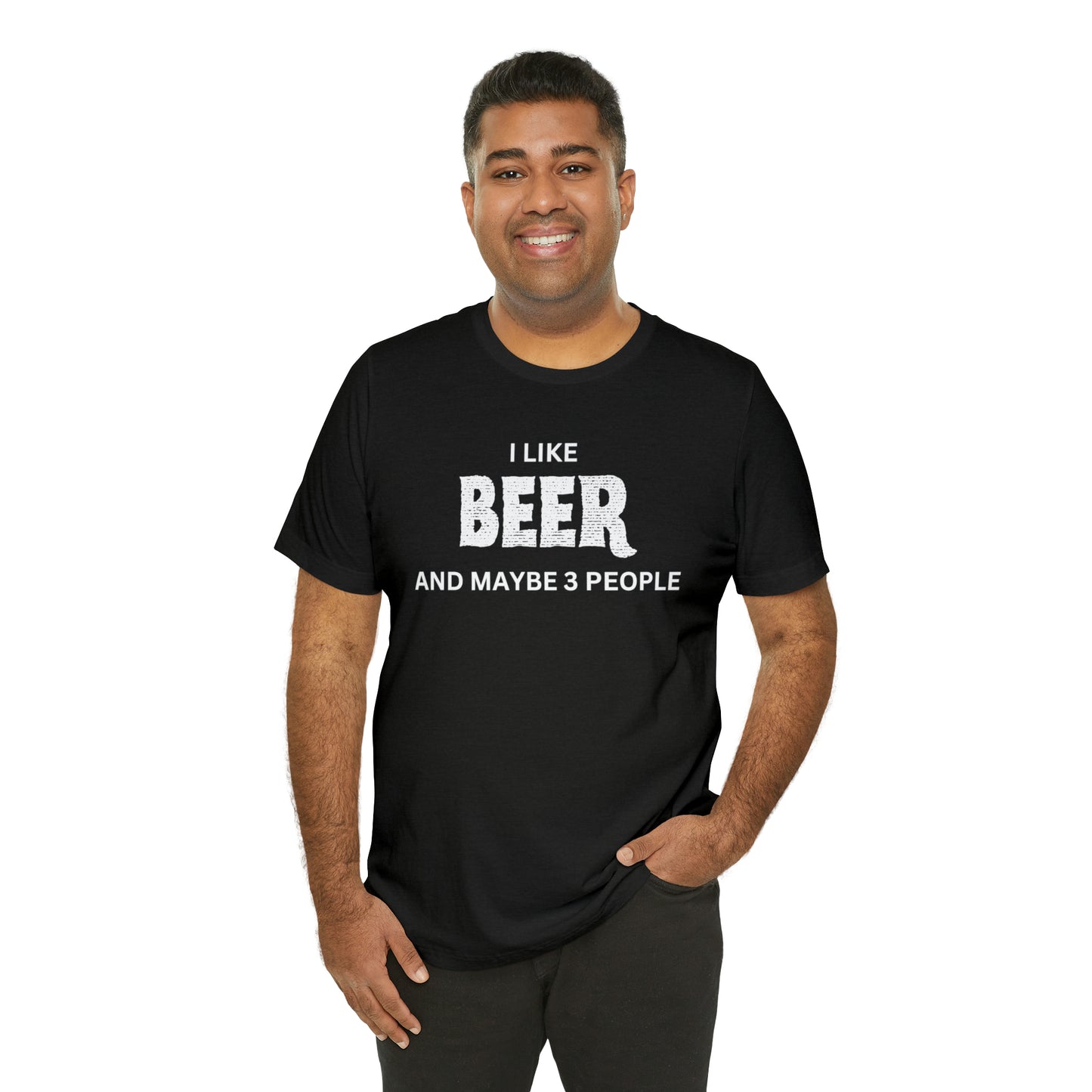 I Like Beer - Unisex Jersey Short Sleeve Tee