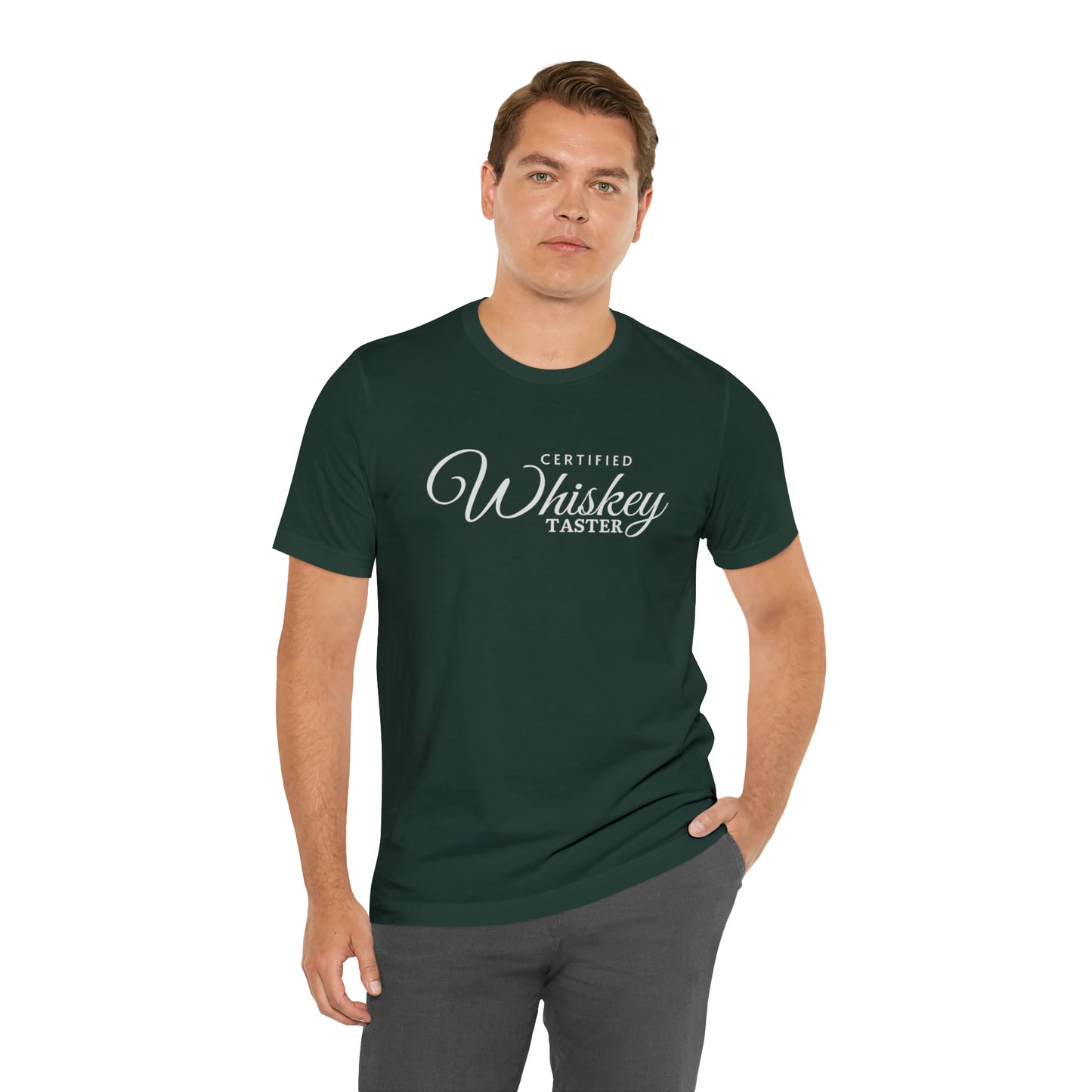 Certified Whiskey Taster - Unisex Jersey Short Sleeve Tee