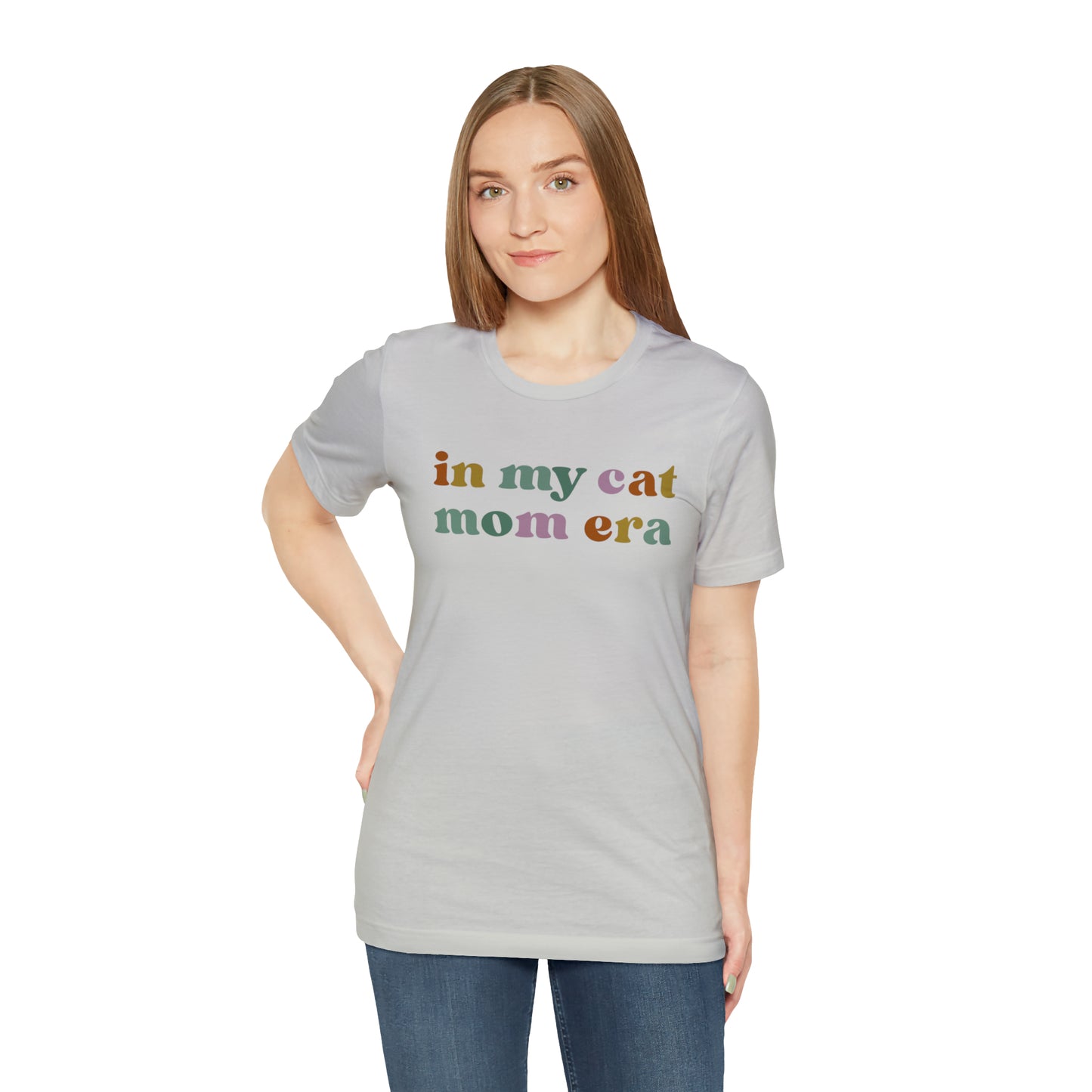 In My Cat Mom Era | Unisex Jersey Short Sleeve Tee