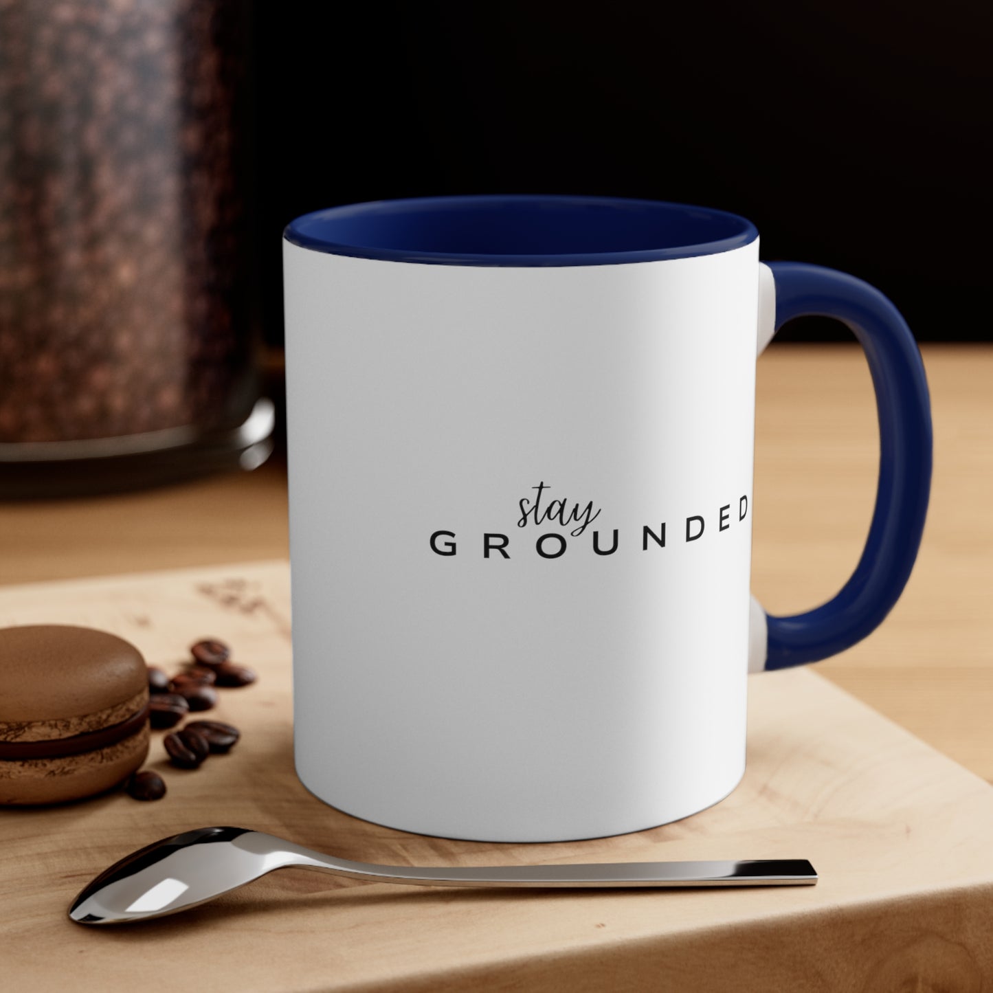 Stay Grounded | Accent Coffee Mug, 11oz