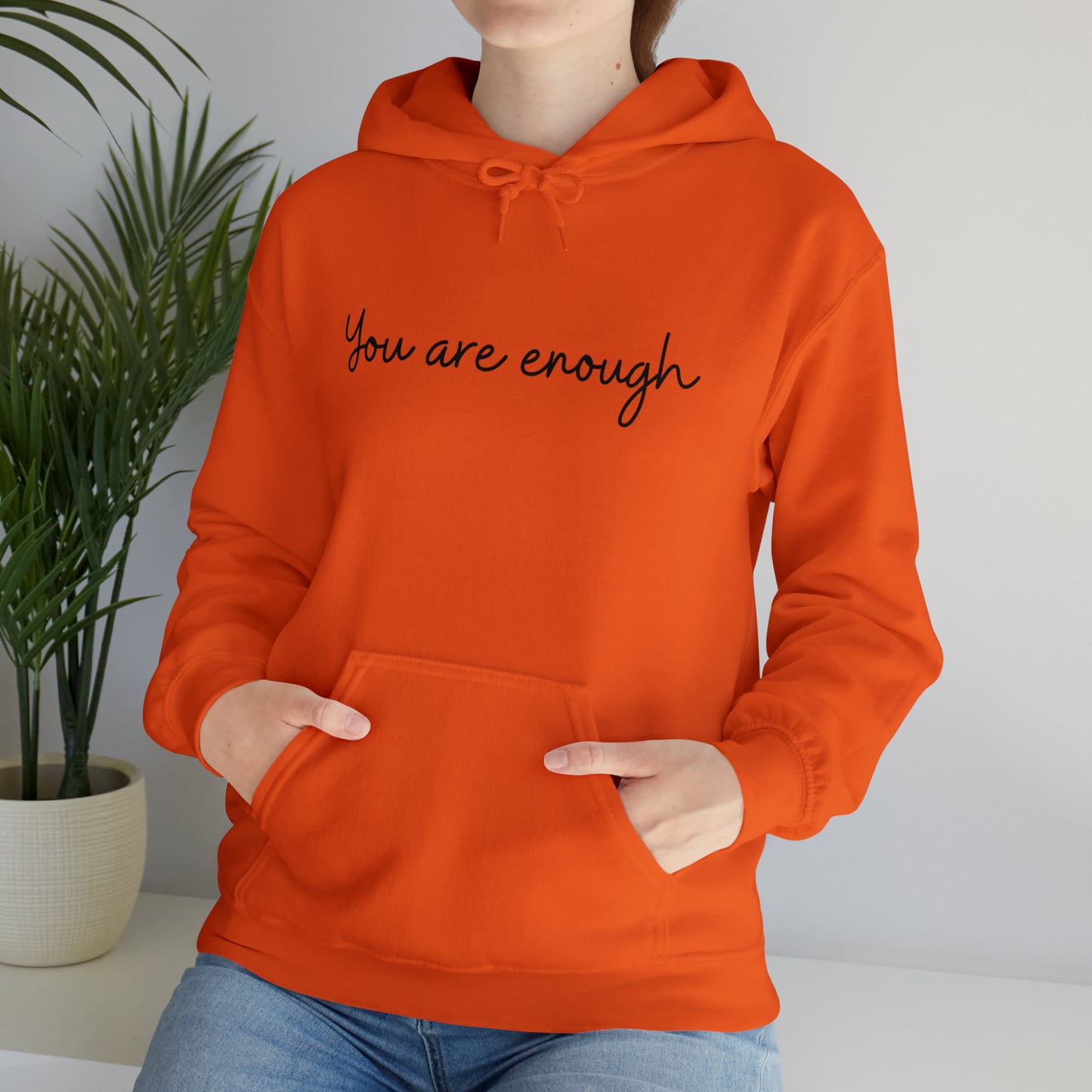 You Are Enough | Unisex Heavy Blend™ Hooded Sweatshirt