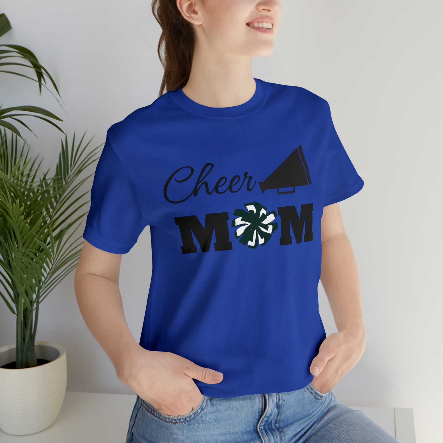 Cheer Mom - Unisex Jersey Short Sleeve Tee