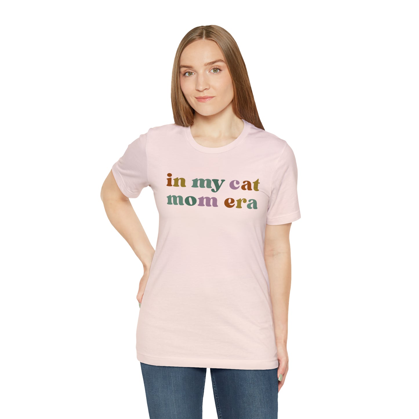 In My Cat Mom Era | Unisex Jersey Short Sleeve Tee