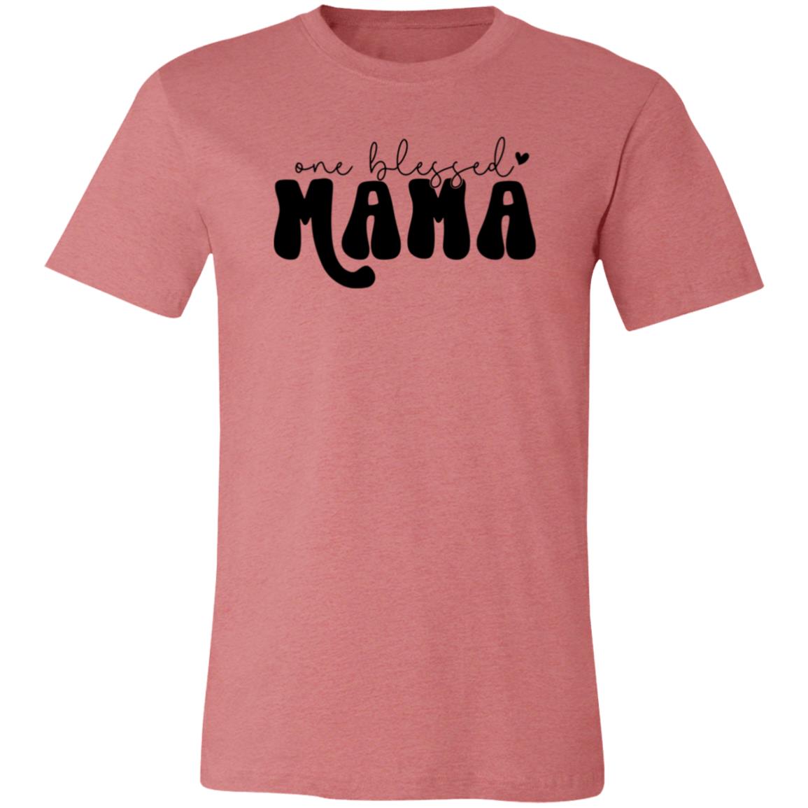 One Blessed Mama | Unisex Jersey Short-Sleeve T-Shirt