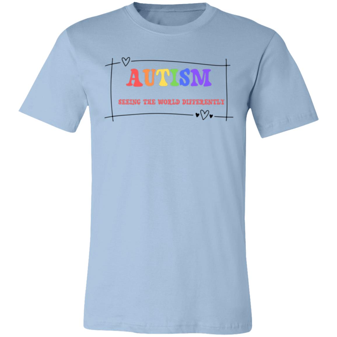 Autism Seeing the World Differently | Unisex Jersey Short-Sleeve T-Shirt