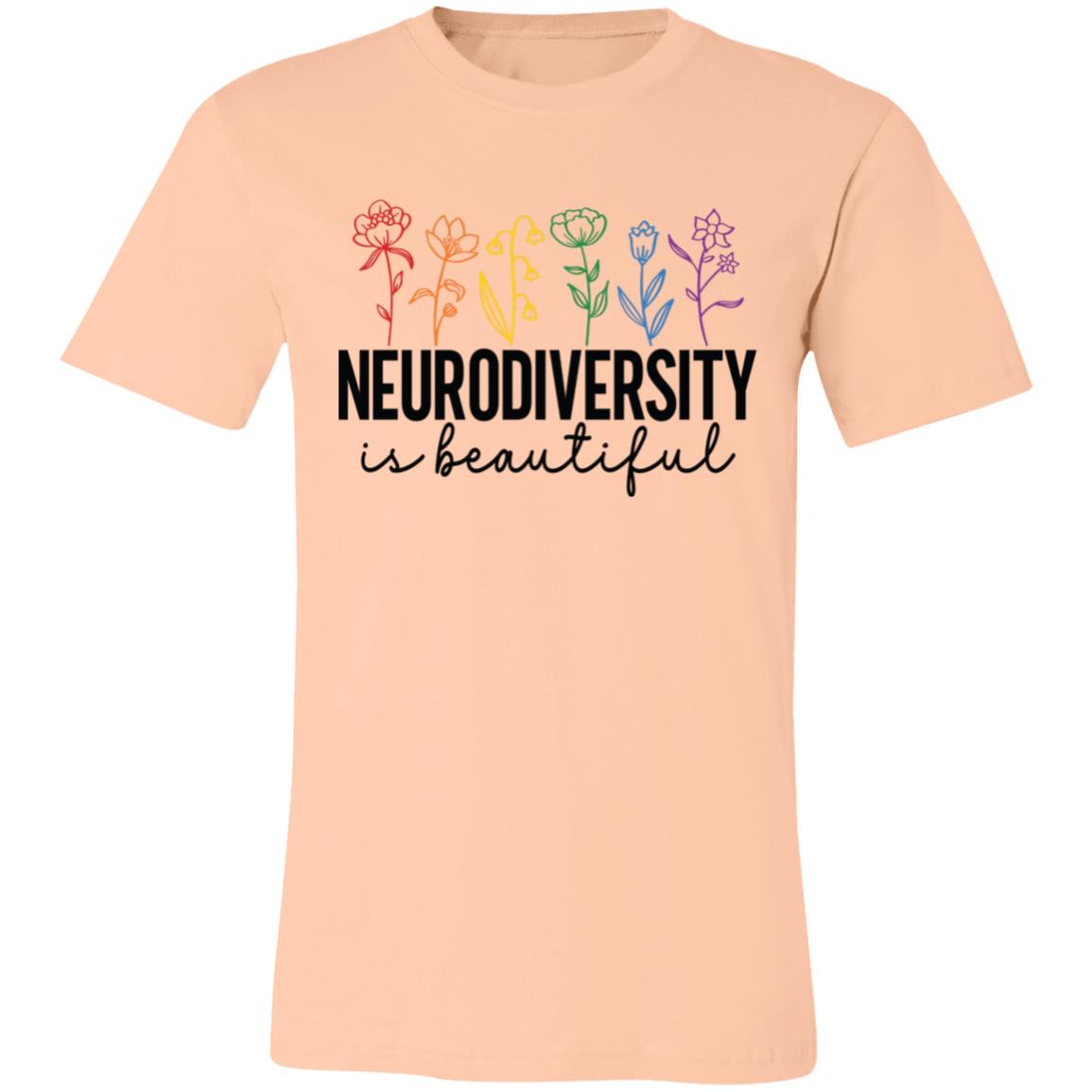 Neurodiversity is Beautiful | Unisex Jersey Short-Sleeve T-Shirt