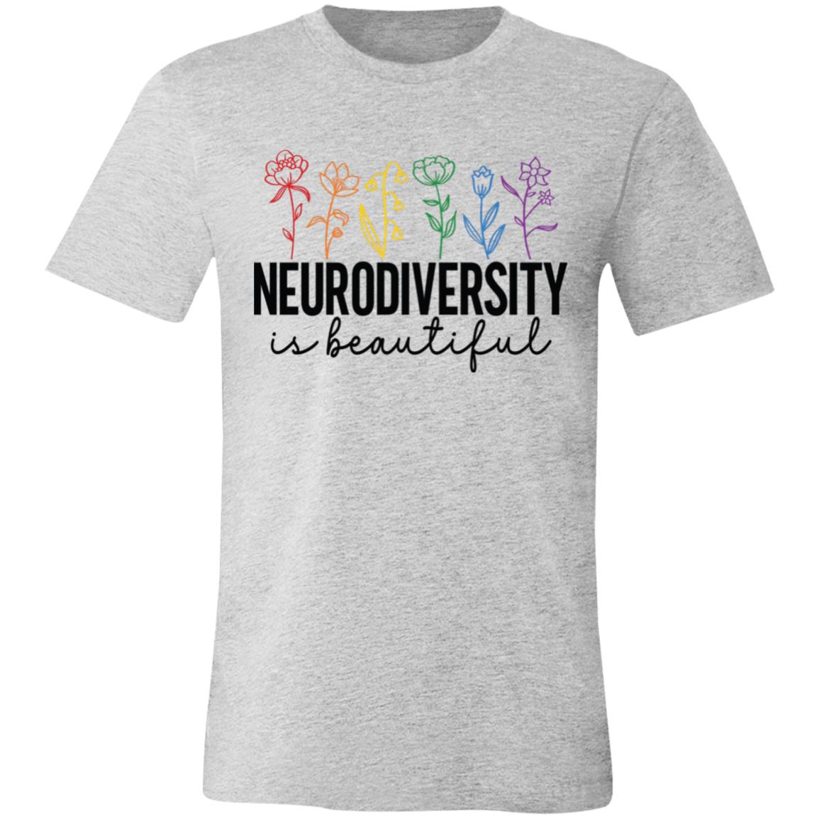 Neurodiversity is Beautiful | Unisex Jersey Short-Sleeve T-Shirt