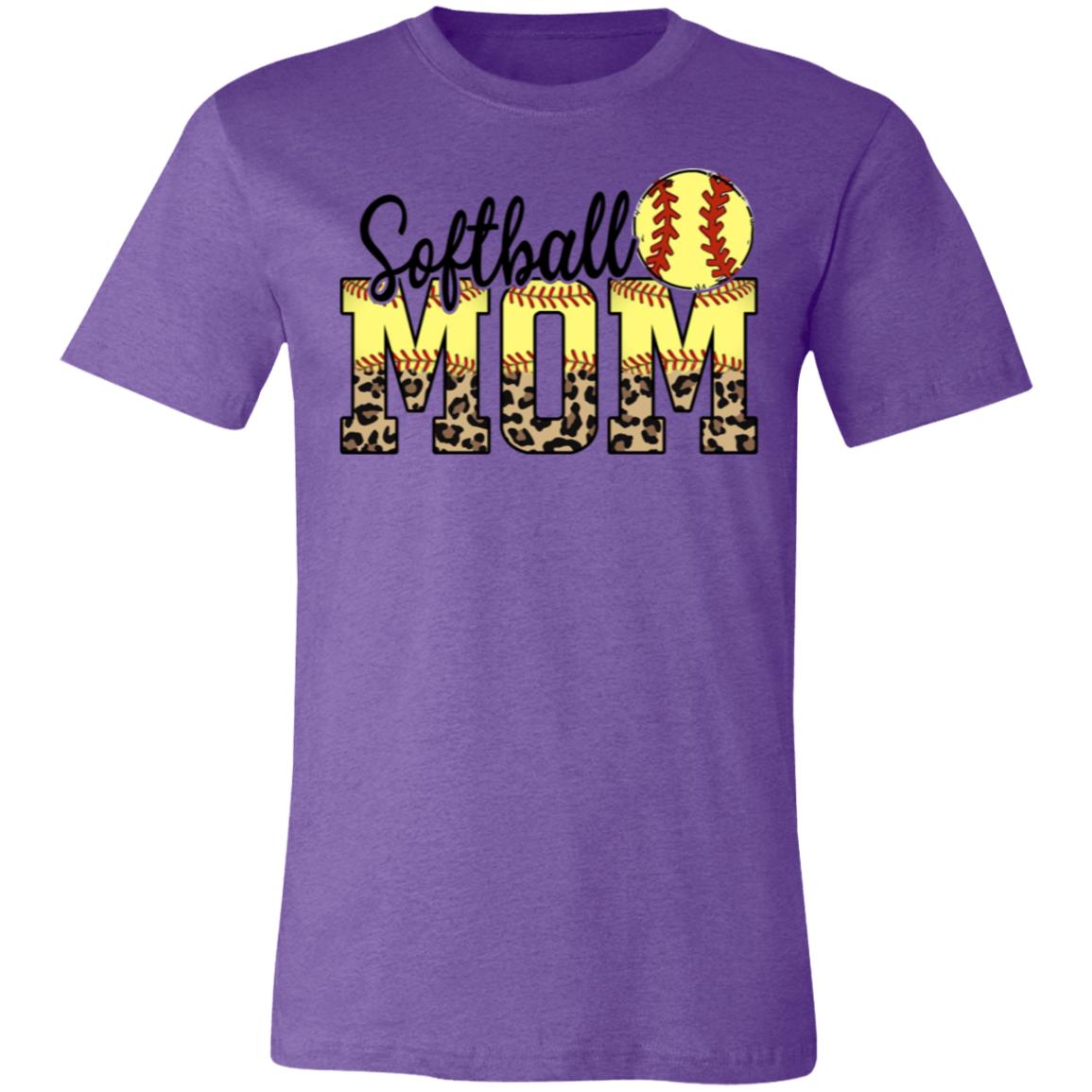 Softball Mom | Unisex Jersey Short-Sleeve T-Shirt