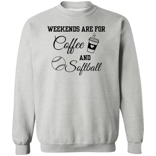 Coffee and Softball | Crewneck |Sweatshirt