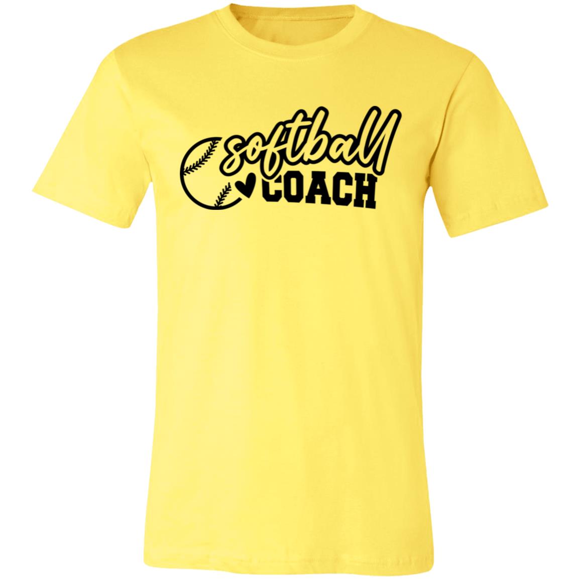 Softball Coach | Unisex Jersey Short-Sleeve T-Shirt