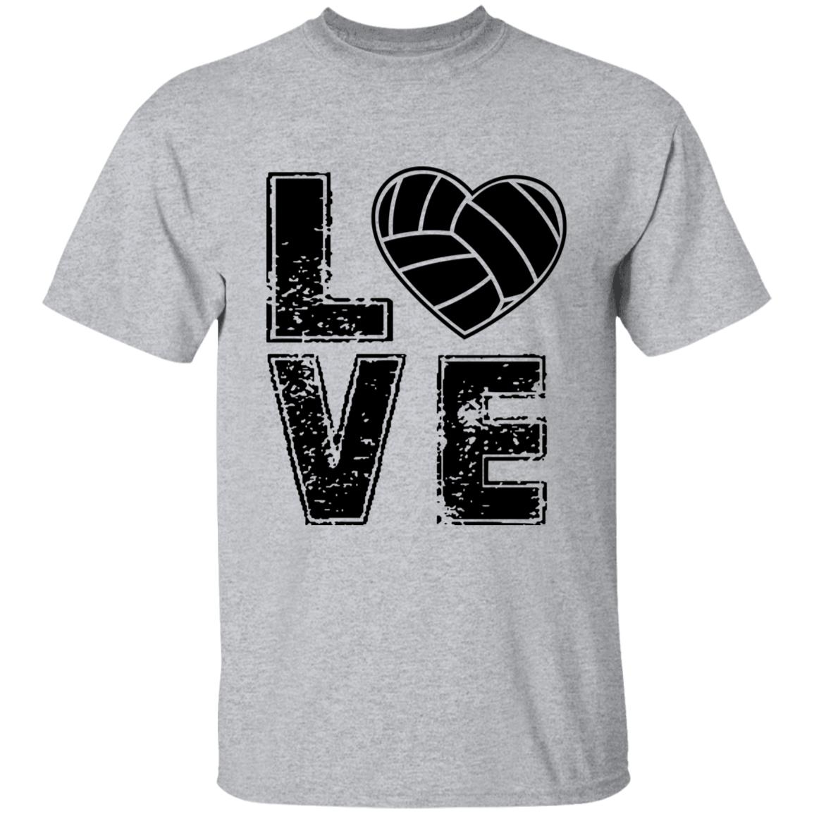 Love Volleyball Youth | 100% Cotton T-Shirt