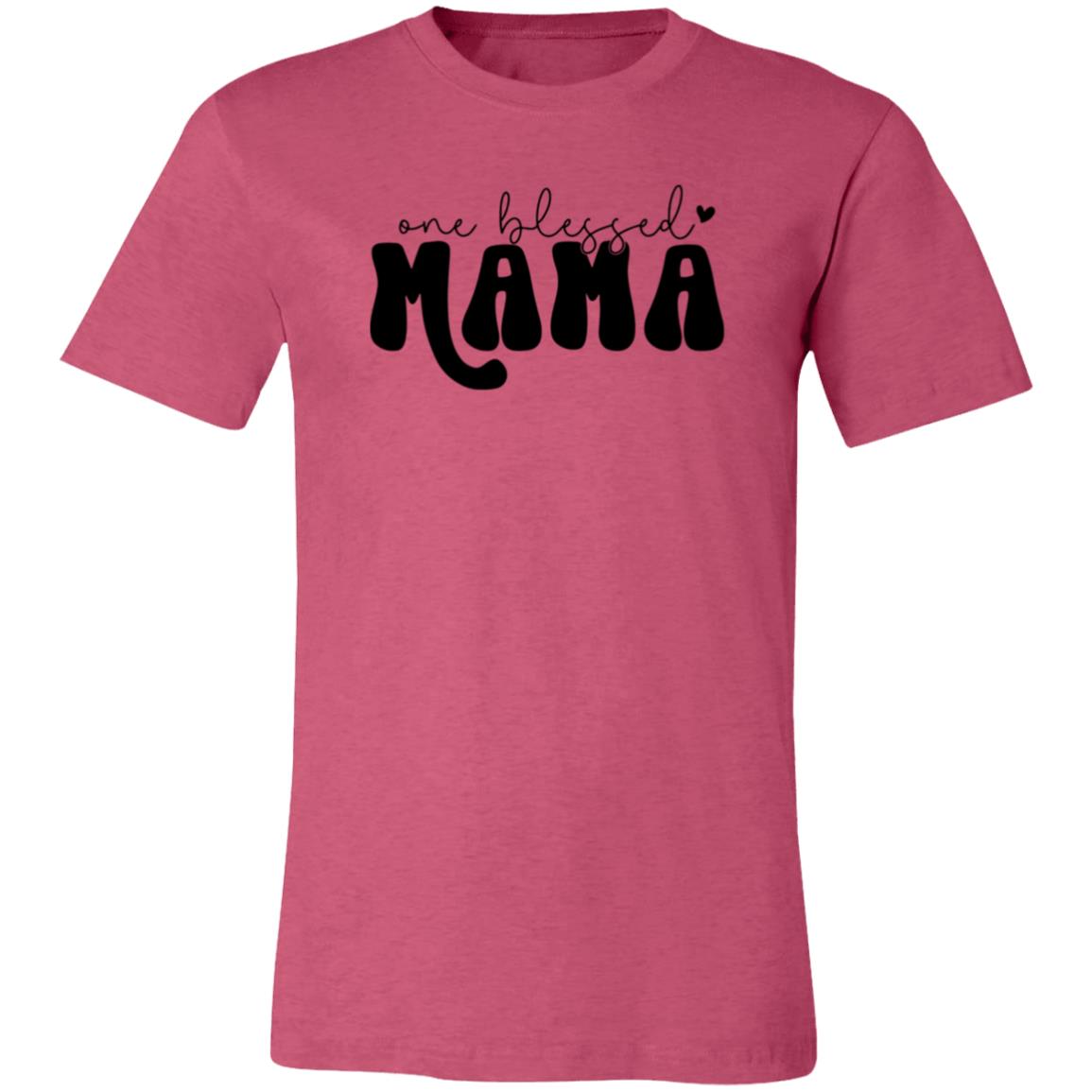 One Blessed Mama | Unisex Jersey Short-Sleeve T-Shirt