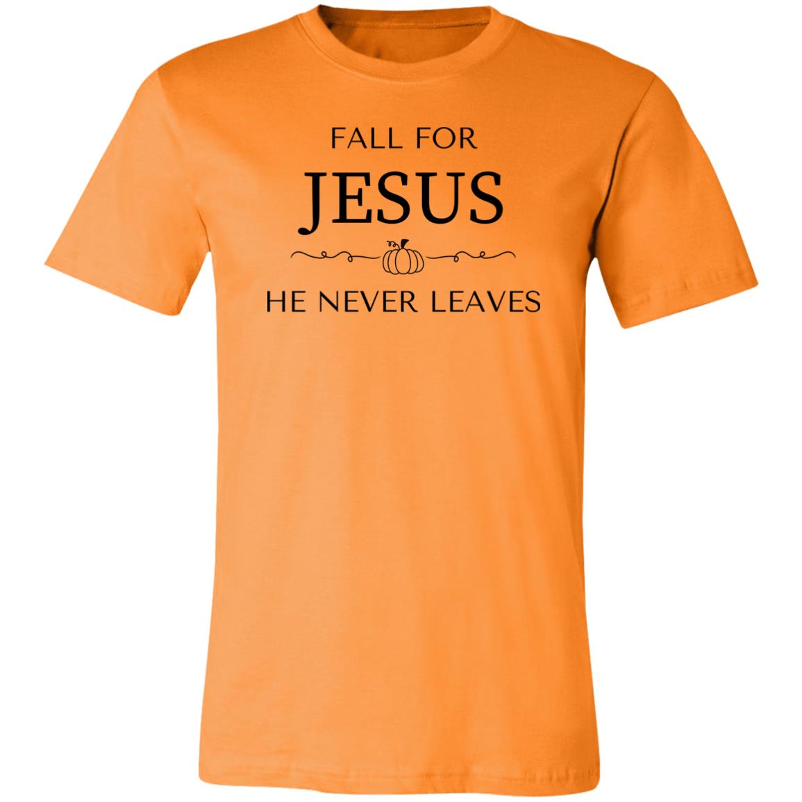 FALL FOR JESUS | Unisex Jersey Short-Sleeve T-Shirt