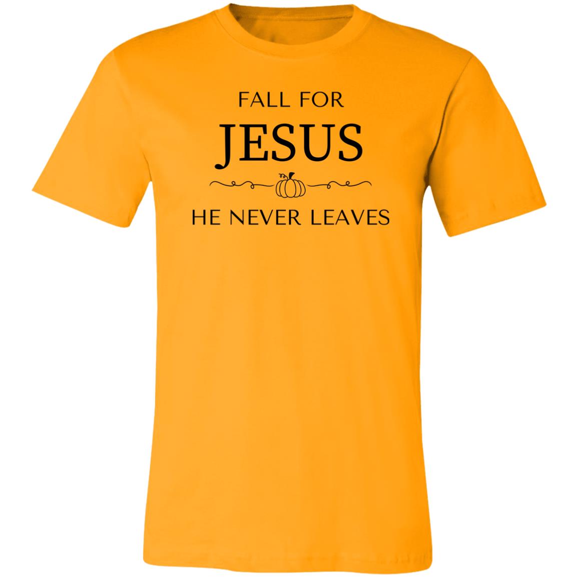 FALL FOR JESUS | Unisex Jersey Short-Sleeve T-Shirt