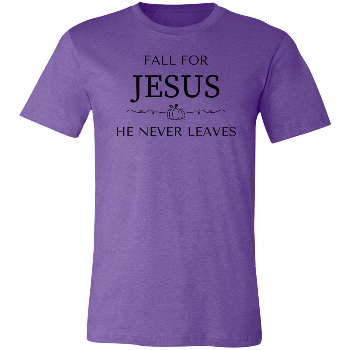 FALL FOR JESUS | Unisex Jersey Short-Sleeve T-Shirt