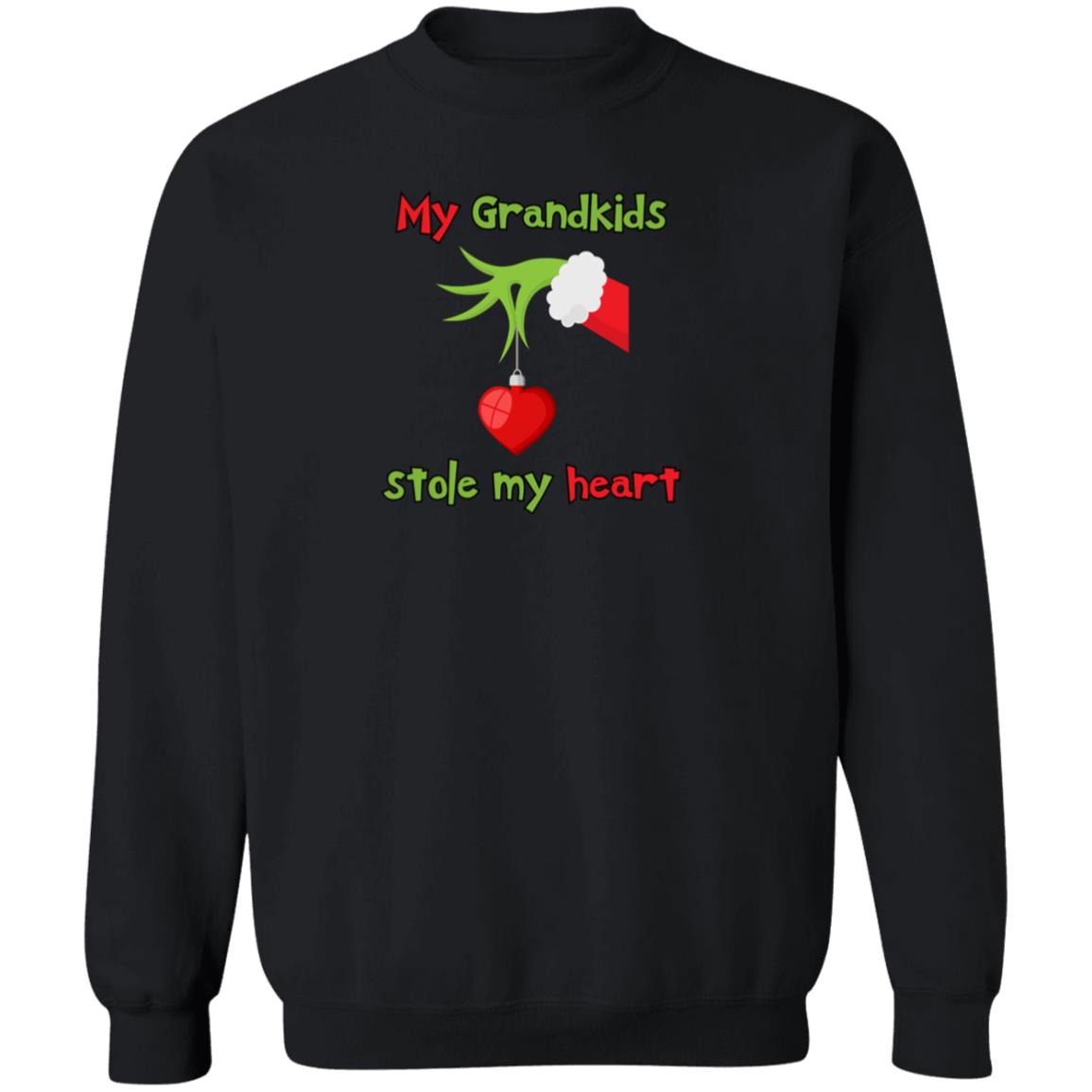 My Grandkids G180 Crewneck Pullover Sweatshirt