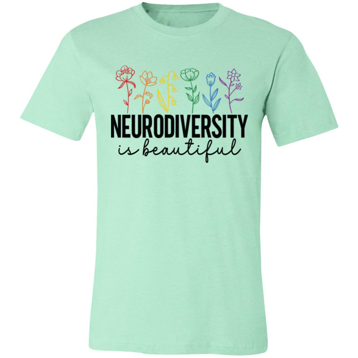 Neurodiversity is Beautiful | Unisex Jersey Short-Sleeve T-Shirt