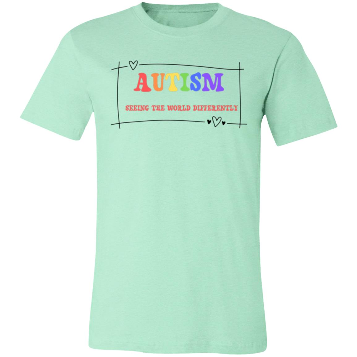 Autism Seeing the World Differently | Unisex Jersey Short-Sleeve T-Shirt