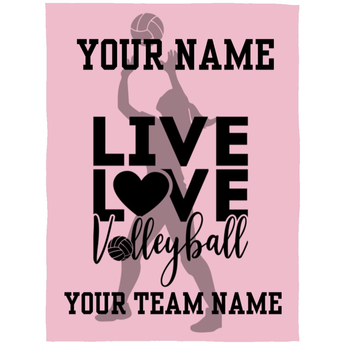 Volleyball Blanket | Arctic Fleece Blanket 60x80