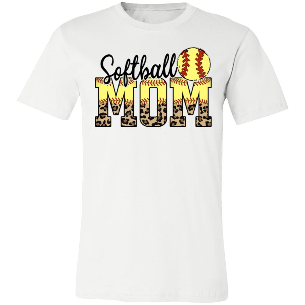 Softball Mom | Unisex Jersey Short-Sleeve T-Shirt