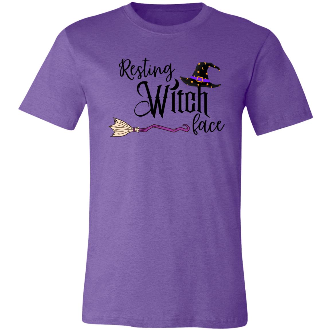 Resting Witch Face | Unisex Jersey Short-Sleeve T-Shirt