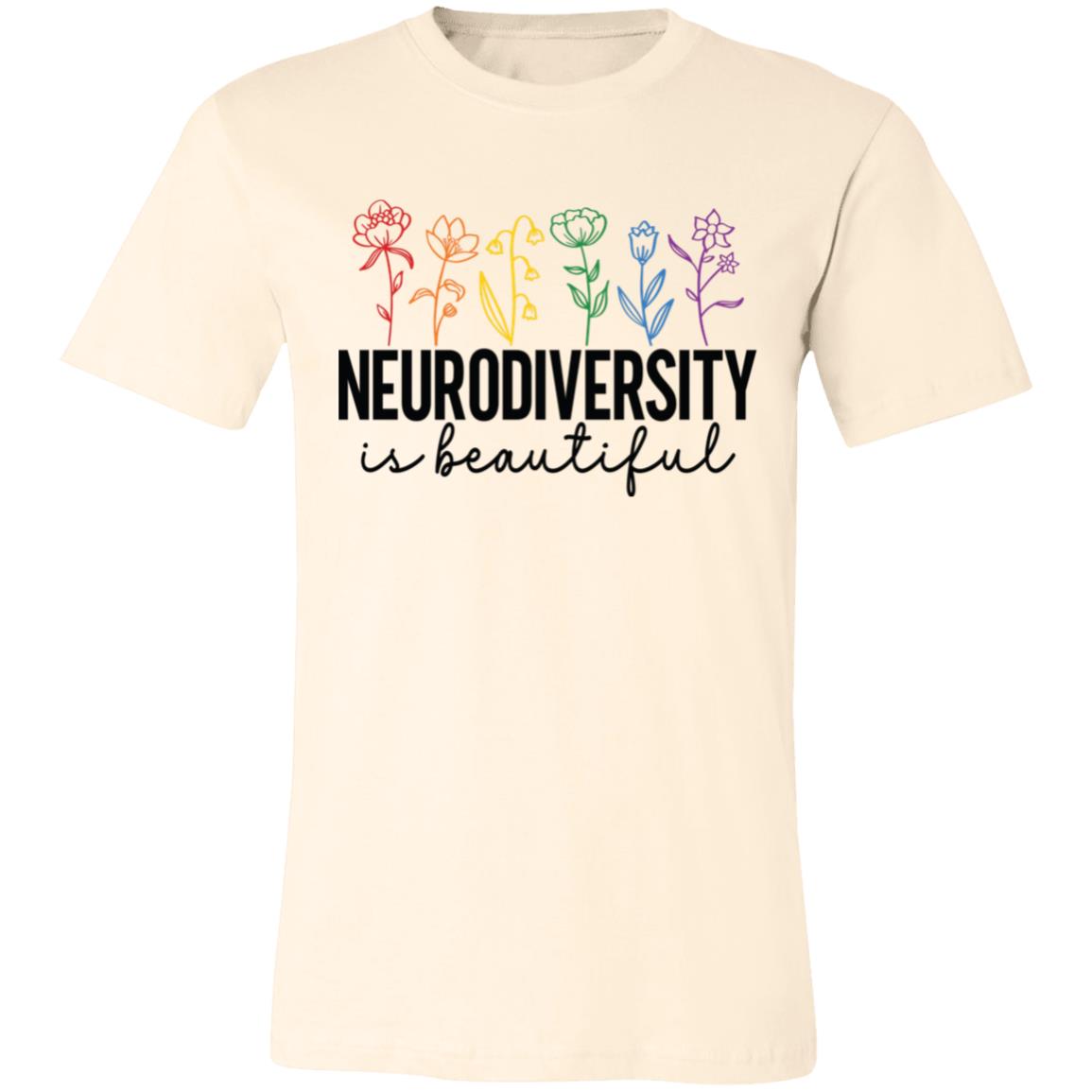 Neurodiversity is Beautiful | Unisex Jersey Short-Sleeve T-Shirt