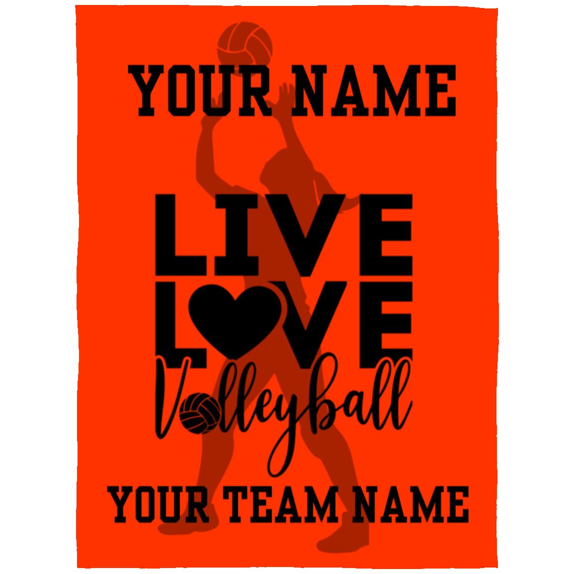 Volleyball Blanket | Arctic Fleece Blanket 60x80