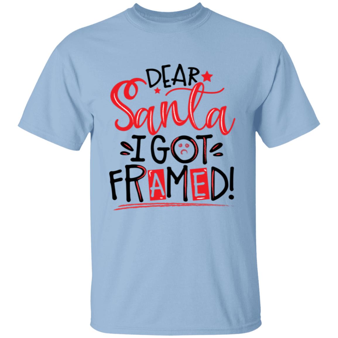 Dear Santa I Got Framed Christmas T-Shirt (Toddler & Youth)