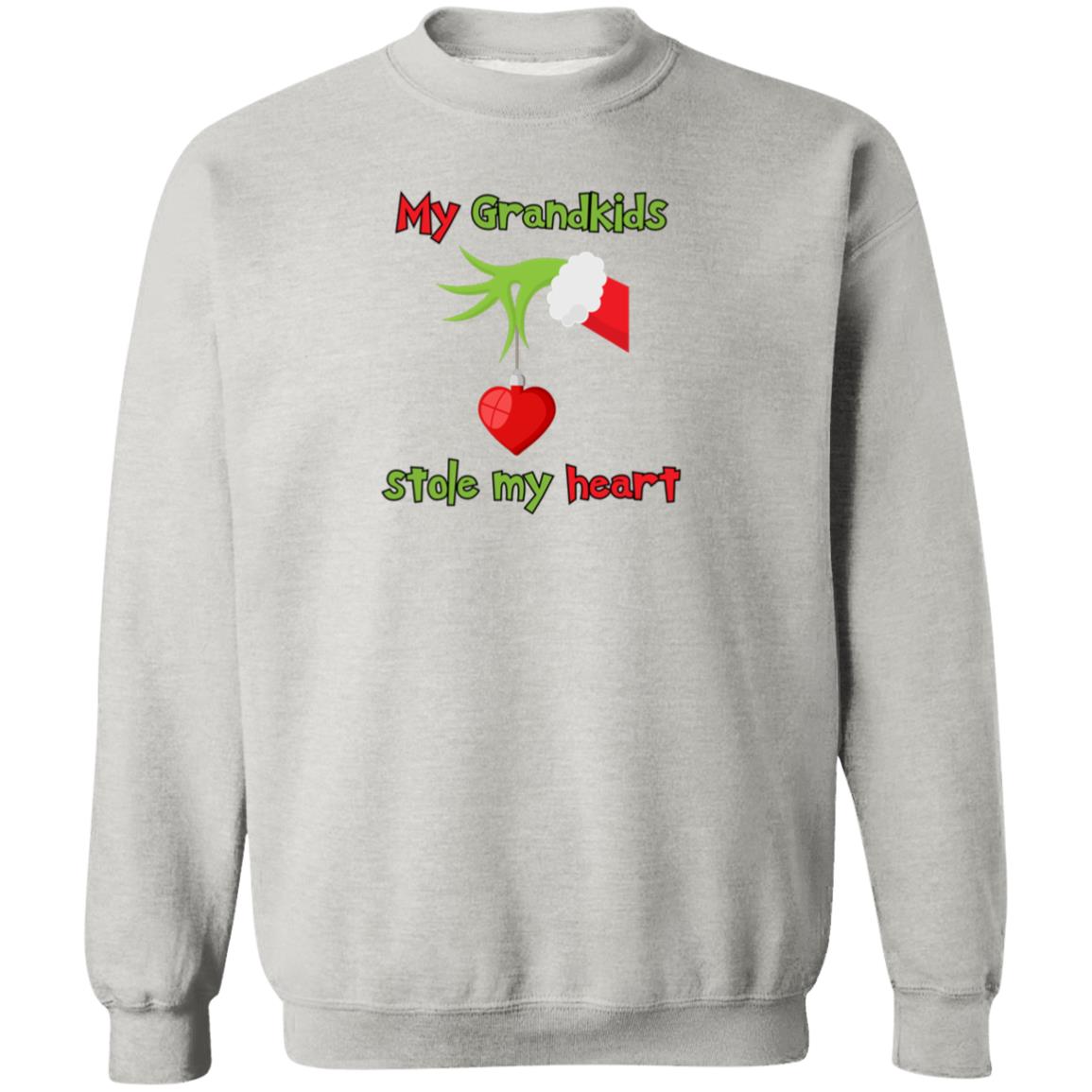 My Grandkids G180 Crewneck Pullover Sweatshirt