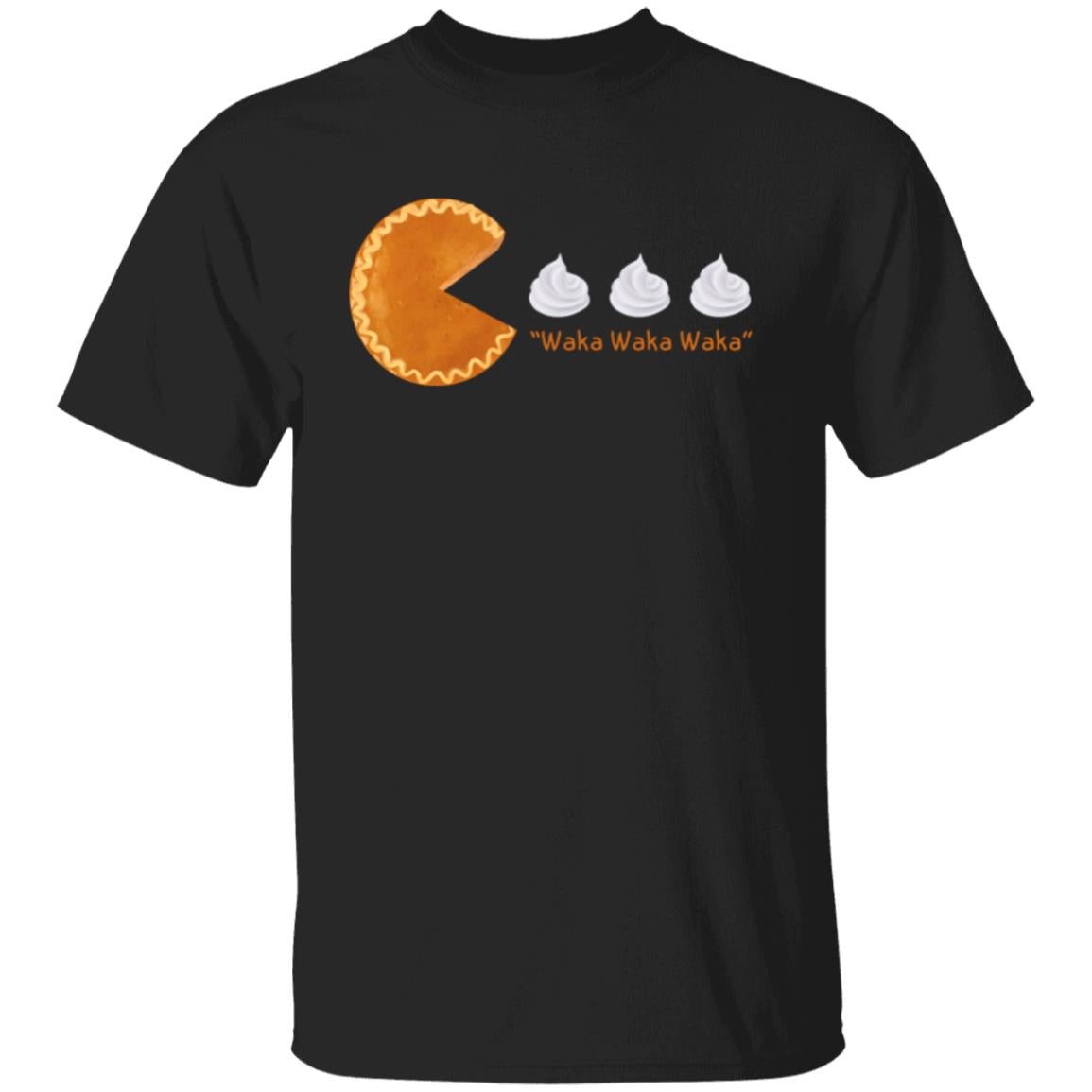 "Pumpkin Pie Pac-Man Delight" T-shirt | Adult & Youth Sizes