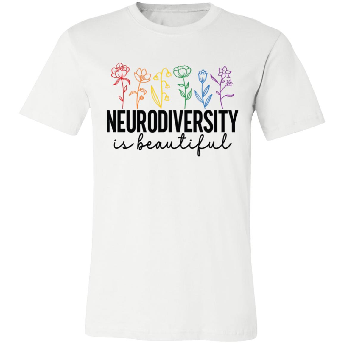 Neurodiversity is Beautiful | Unisex Jersey Short-Sleeve T-Shirt