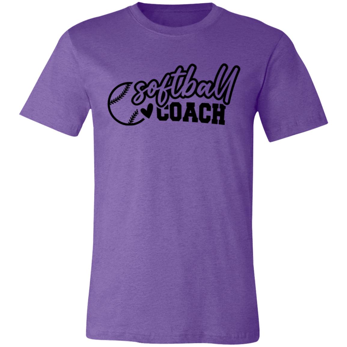 Softball Coach | Unisex Jersey Short-Sleeve T-Shirt