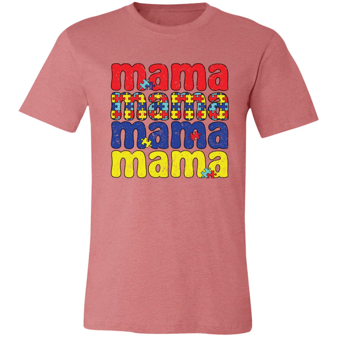 Autism Mama | Unisex Jersey Short-Sleeve T-Shirt