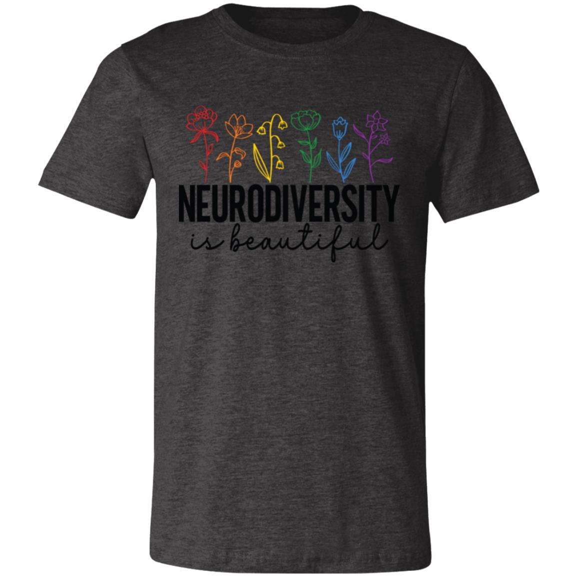 Neurodiversity is Beautiful | Unisex Jersey Short-Sleeve T-Shirt